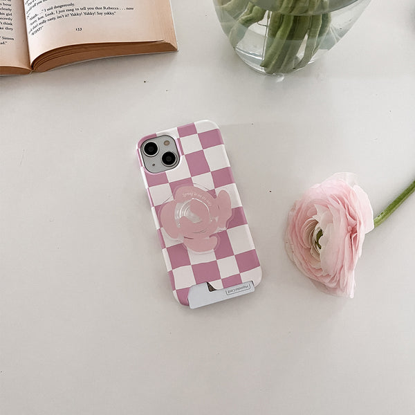 [Mademoment] Coloring Pink Design Phone Case