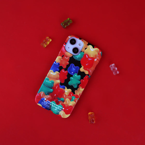 [THENINEMALL] Gummy Balloon Party Hard Phone Case (2 types)