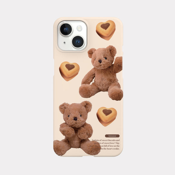 [Mademoment] Pattern Sweet Some Teddy Design Phone Case