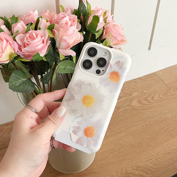 [Mademoment] Pure Daisy Design Phone Case