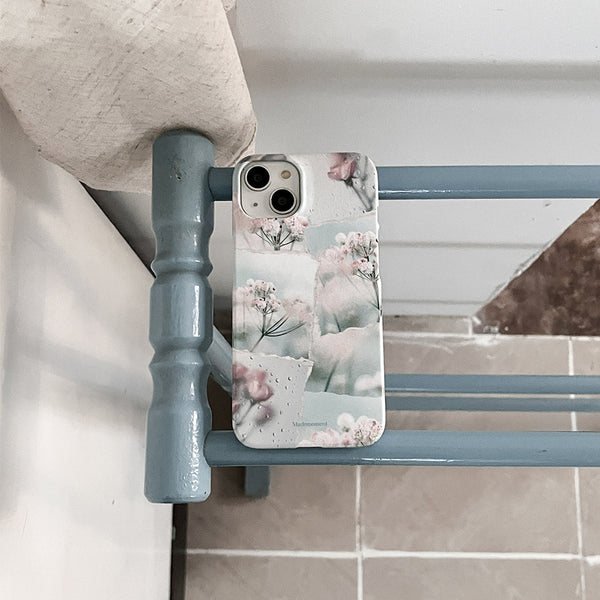 [Mademoment] Dreamy Floral Collage Design Phone Case