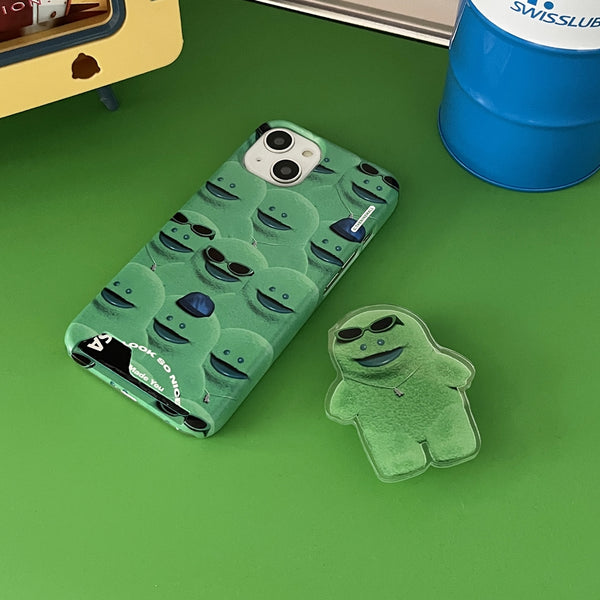 [THENINEMALL] Nice Raptor Pattern Hard Phone Case (2 types)