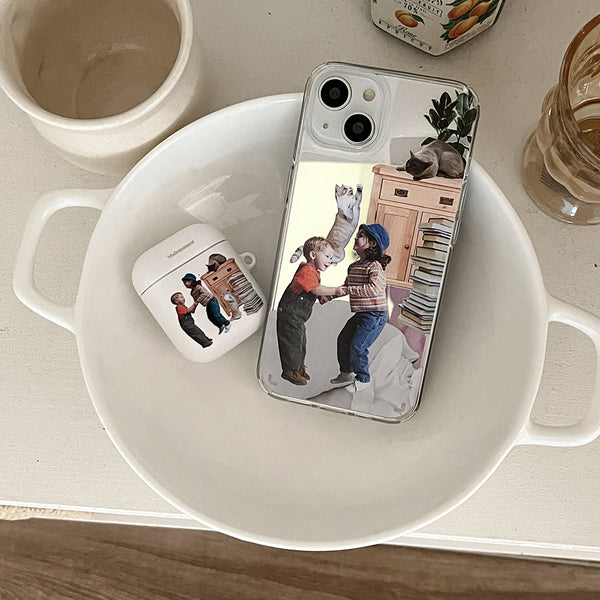 [Mademoment] Joyful Day Design Clear AirPods Case