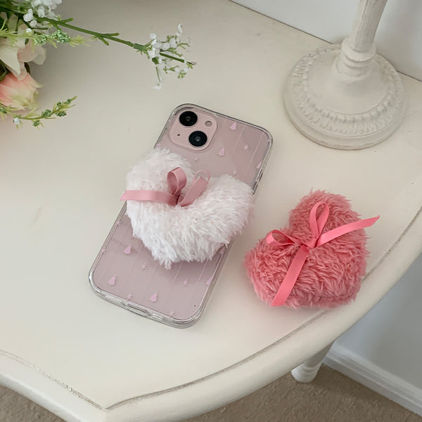 [Mademoment] Pattern Pastel Dream Design Clear Phone Case (3 Types)