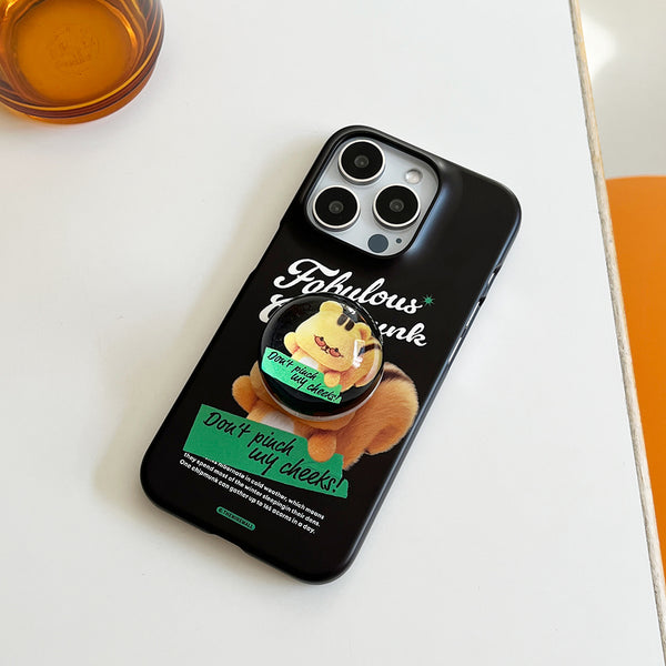 [THENINEMALL] Fabulous Chipmunk Hard Phone Case (2 types)