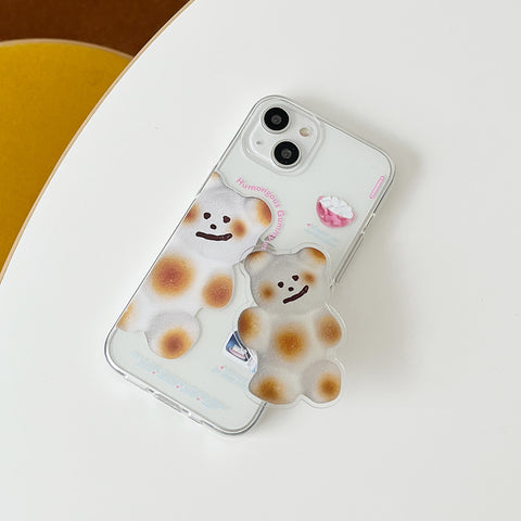 [THENINEMALL] Recipe Gummy Mallow Clear Phone Case (3 types)