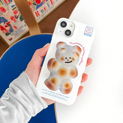 [THENINEMALL] Humongous Gummy Mallow Hard Phone Case (2 types)