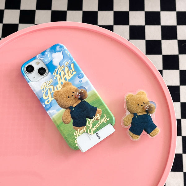 [THENINEMALL] Bubble Gummy Hard Phone Case (2 types)