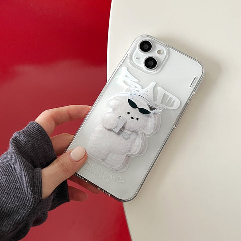 [THENINEMALL] Bad Puppy Outfits Clear Phone Case (3 types)