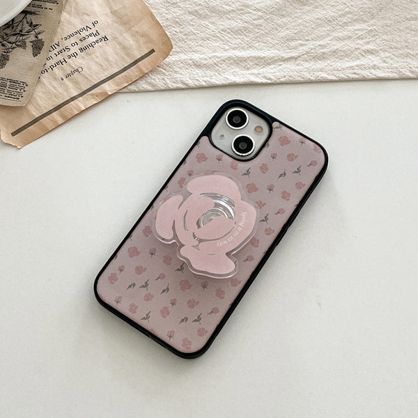 [Mademoment] Merry Rose Vintage Design Bumper Phone Case