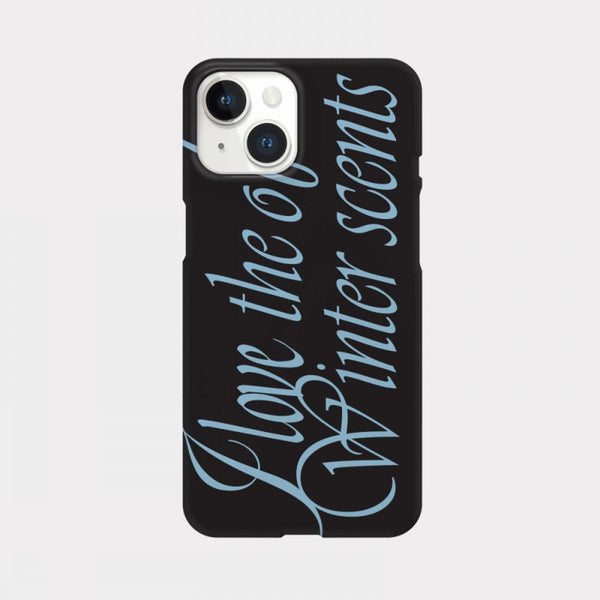 [Mademoment] Love The Scents Lettering Design Phone Case