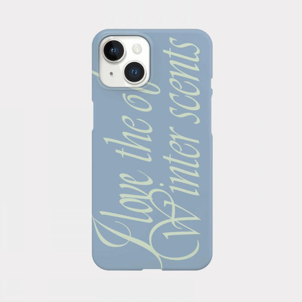 [Mademoment] Love The Scents Lettering Design Phone Case