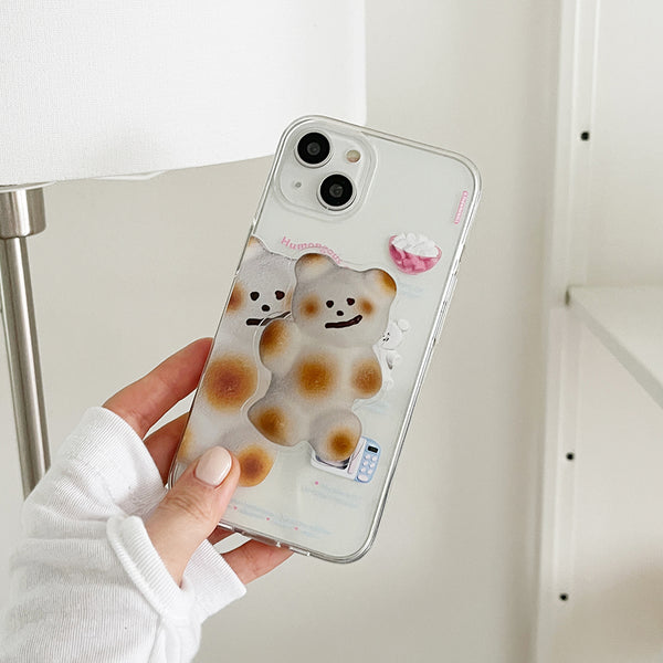 [THENINEMALL] Recipe Gummy Mallow Clear Phone Case (3 types)