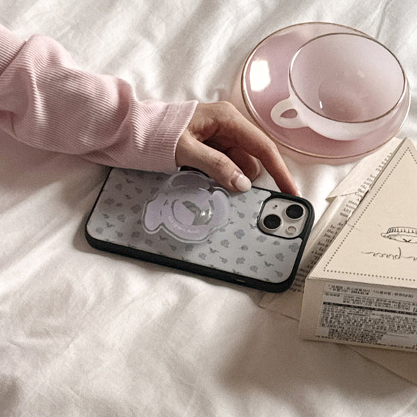 [Mademoment] Merry Rose Vintage Design Bumper Phone Case