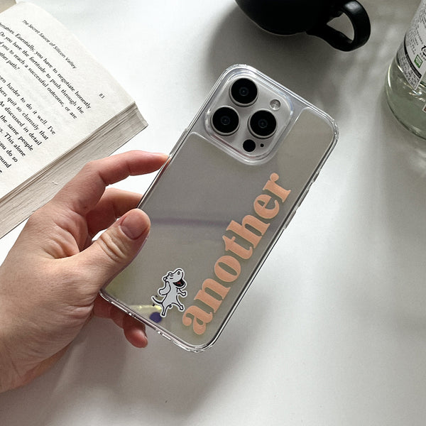 [Mademoment] Another Dog Design Glossy Mirror Phone Case