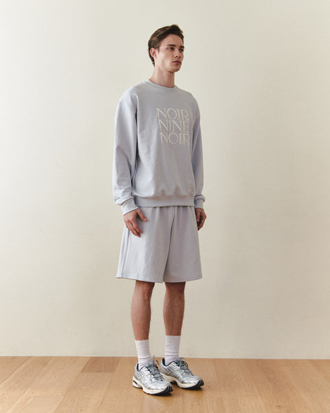 [NOIRNINE] UNISEX NN Sweatpants (SKY BLUE)