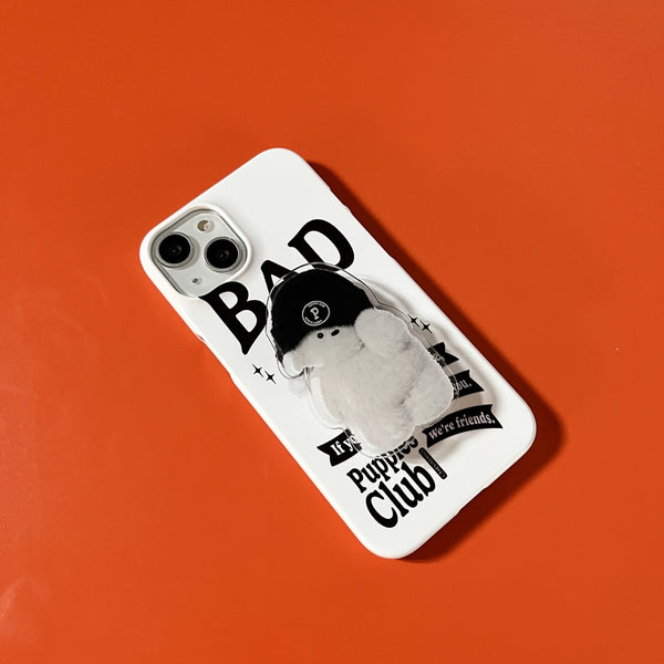 [THENINEMALL] Bad Puppies Club Hard Phone Case (2 types)