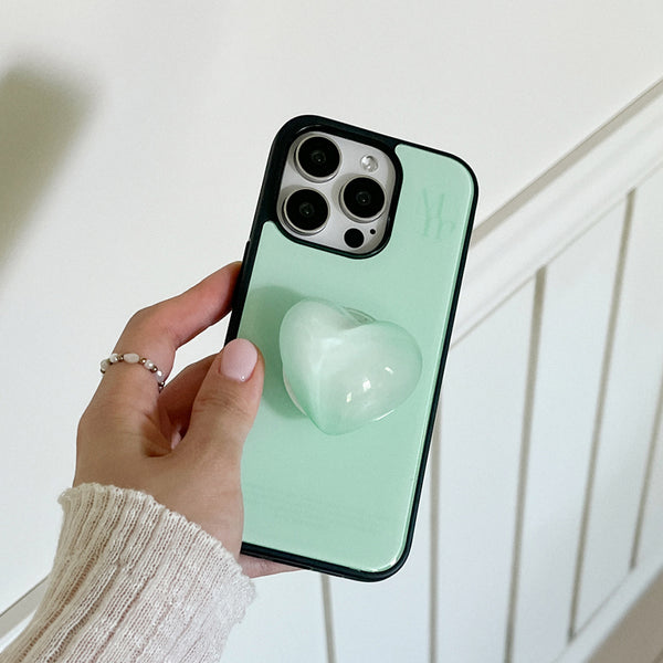 [Mademoment] Blossom Plain Design Bumper Phone Case