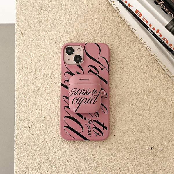 [Mademoment] Your Cupid Lettering Design AirPods Case