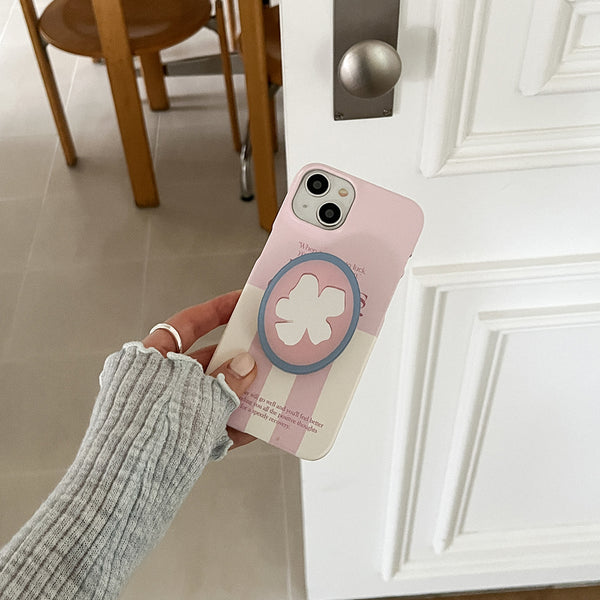 [Mademoment] Coloring Pink Design Phone Case