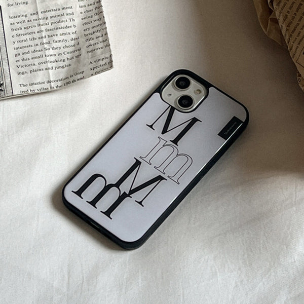 [Mademoment] Two Tone Design Bumper Phone Case