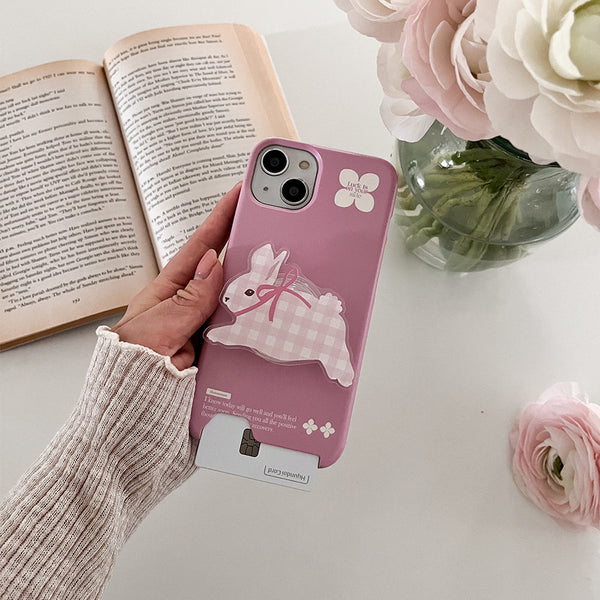 [Mademoment] Coloring Pink Design Phone Case