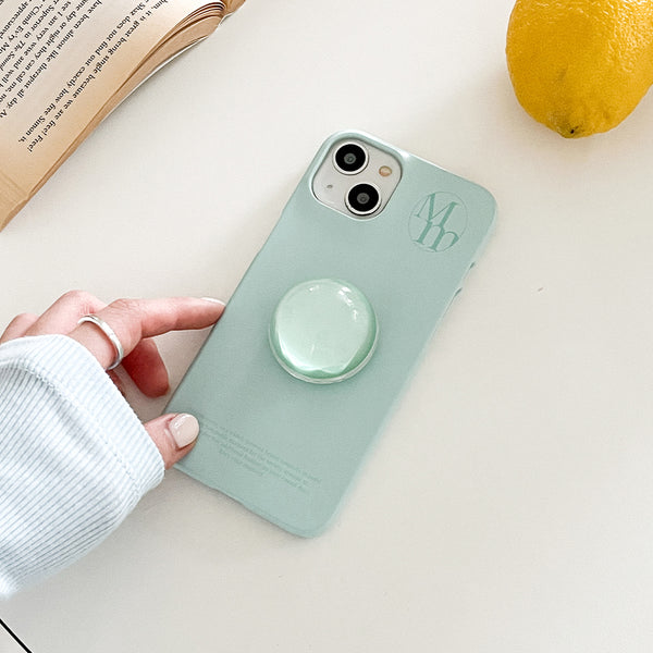 [Mademoment] Blossom Plain Design Phone Case