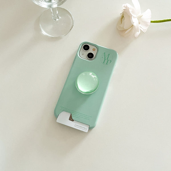 [Mademoment] Blossom Plain Design Phone Case