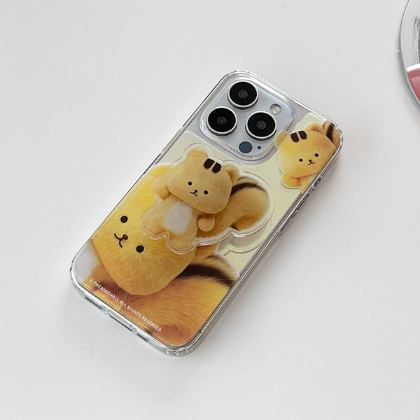 [THENINEMALL] Smile Torry Mirror Phone Case