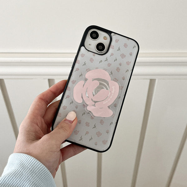 [Mademoment] Merry Rose Vintage Design Bumper Phone Case