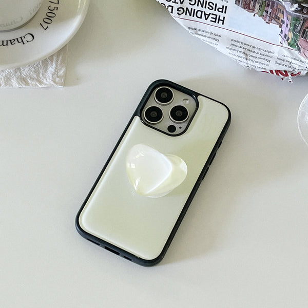 [Mademoment] Blossom Plain Design Bumper Phone Case