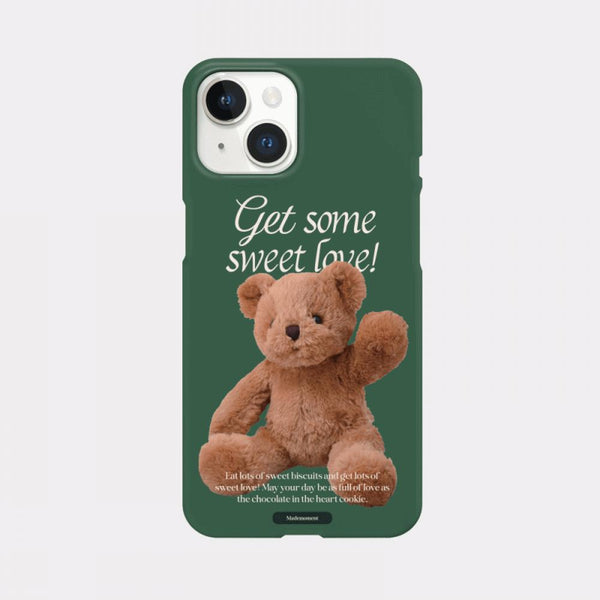 [Mademoment] Sweet Some Teddy Design Phone Case