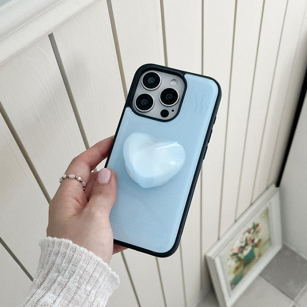 [Mademoment] Blossom Plain Design Bumper Phone Case