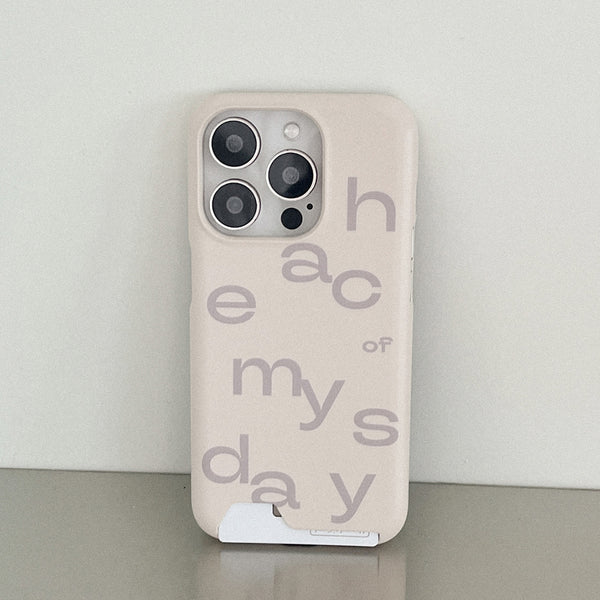 [Mademoment] Each Of Day Design Phone Case