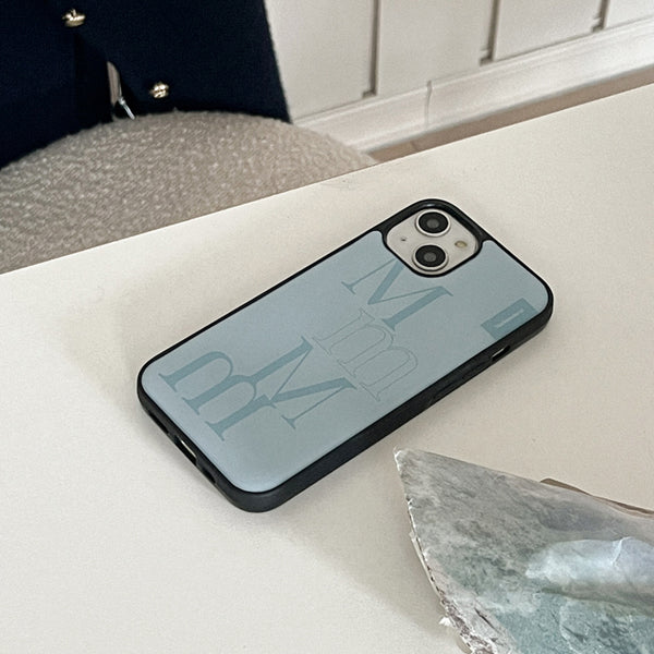 [Mademoment] Two Tone Design Bumper Phone Case