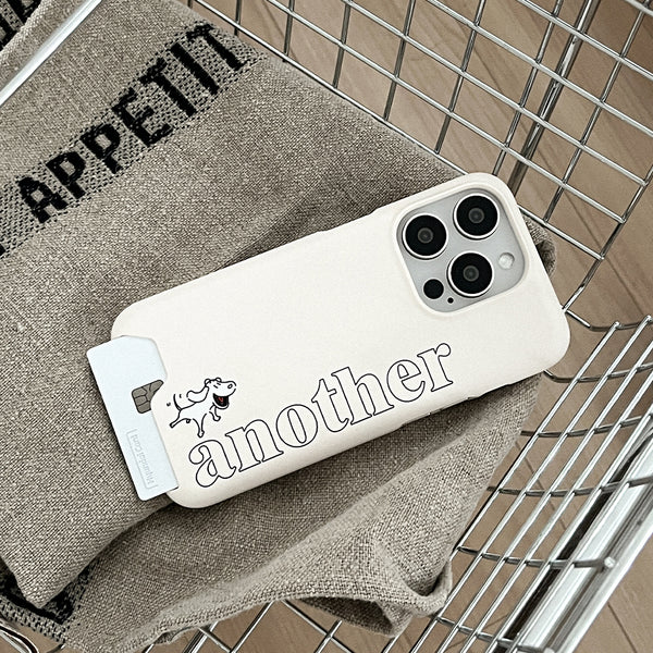 [Mademoment] Another Dog Line Design Phone Case