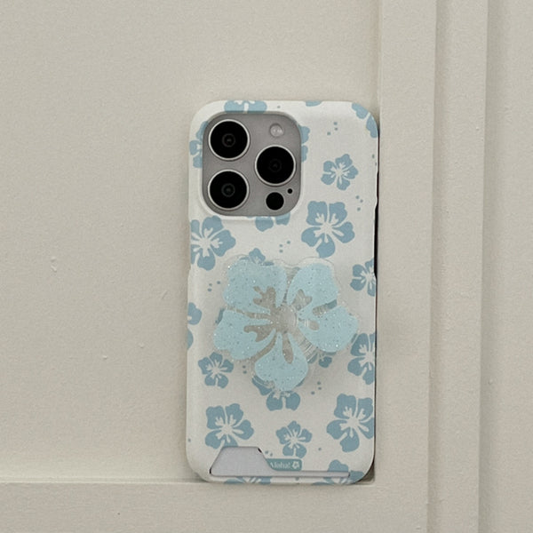 [Mademoment] Aloha Flower Design Phone Case