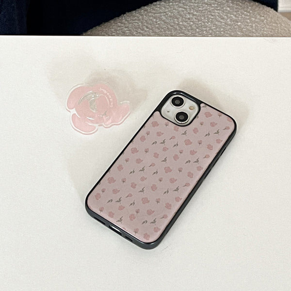 [Mademoment] Merry Rose Vintage Design Bumper Phone Case