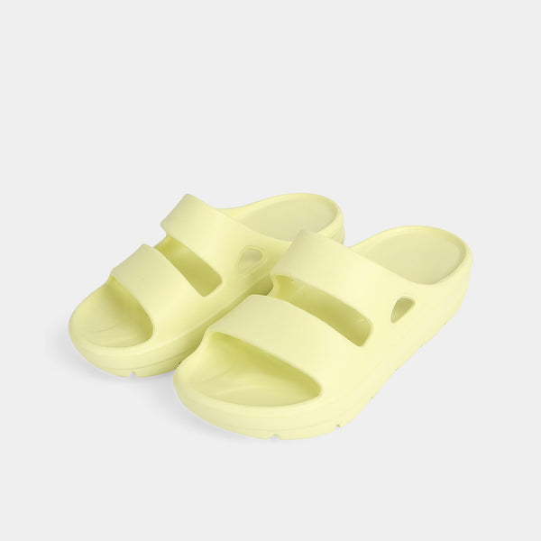 [SHOOPEN] Double Strap Recovery Slippers (Lightweight EVA) (5 Colours)