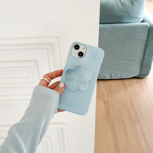 [Mademoment] Blossom Plain Design Phone Case