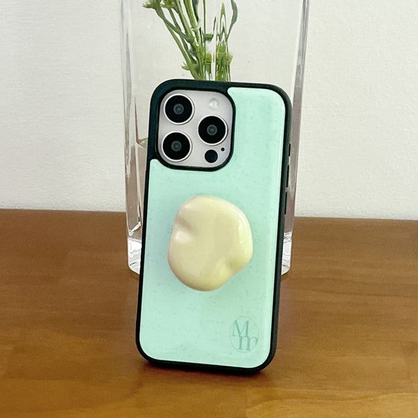 [Mademoment] Sand Pattern Design Bumper Phone Case