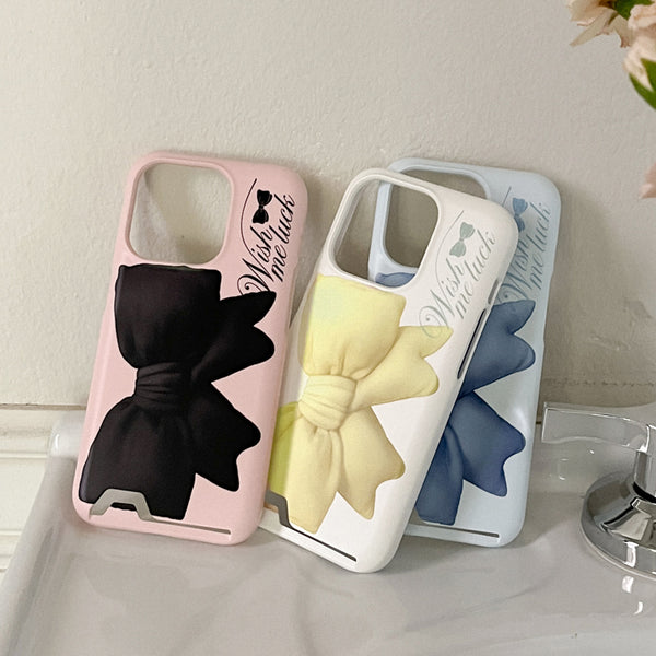 [Mademoment] Big Wish Ribbon Design Phone Case