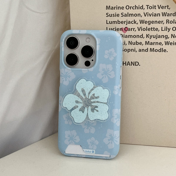 [Mademoment] Aloha Flower Design Phone Case