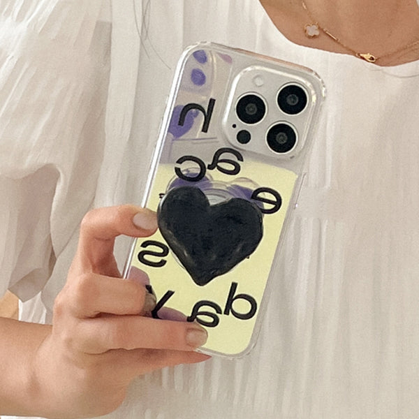 [Mademoment] Each Of Day Design Glossy Mirror Phone