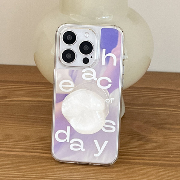 [Mademoment] Each Of Day Design Glossy Mirror Phone