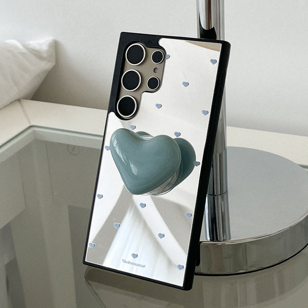 [Mademoment] Small Heart Pattern Design Bumper Phone Case