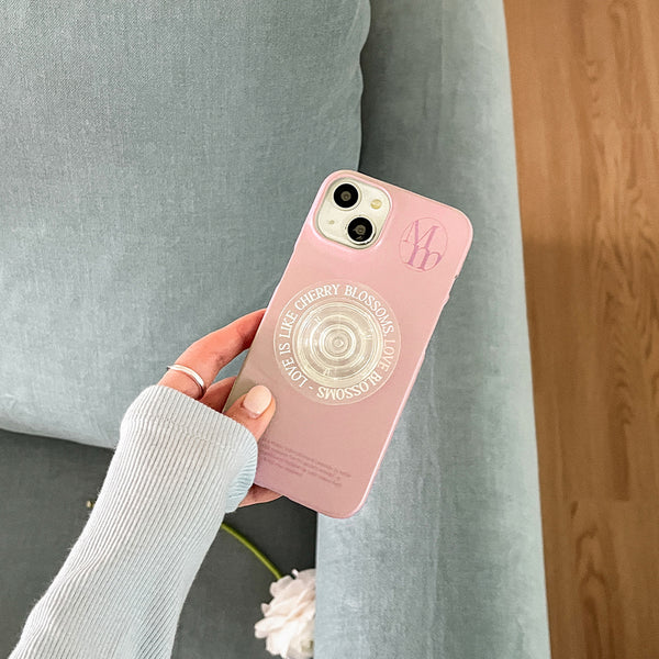 [Mademoment] Blossom Plain Design Phone Case