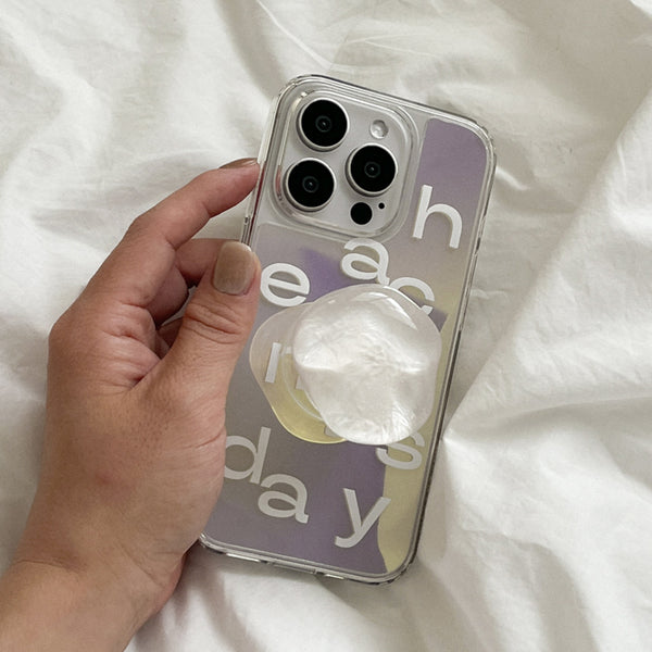 [Mademoment] Each Of Day Design Glossy Mirror Phone