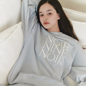 [NOIRNINE] UNISEX Noir Sweatshirt (SKY BLUE)