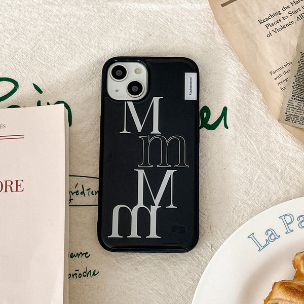 [Mademoment] Two Tone Design Bumper Phone Case